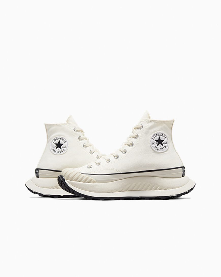 Tenisi Inalti Barbati Converse Chuck 70 AT-CX Albi Negrii | RO IAFEC741